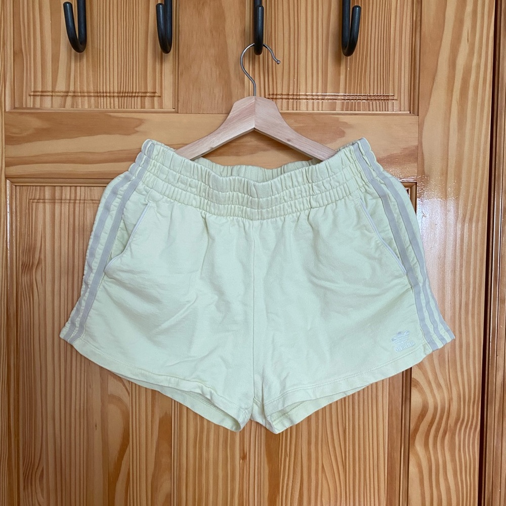 Adidas Luxe 3-stripe shorts